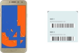 How to find the IMEI code on Galaxy J4 (2018)