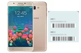 How to find the IMEI code on Galaxy J5 Prime (2017)