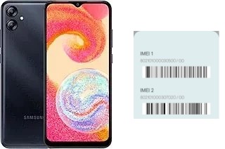 How to find the IMEI code on Galaxy M04