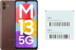 How to find the IMEI code on Galaxy M13 5G