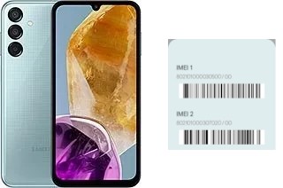 How to find the IMEI code on Galaxy M15