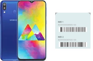 How to see the IMEI code in Galaxy M20