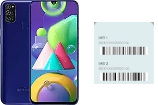 How to find the IMEI code on Galaxy M21