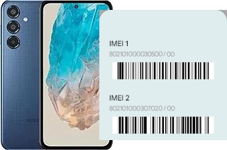 How to see the IMEI code in Galaxy M35