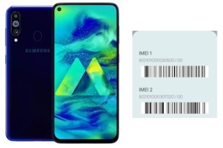 How to see the IMEI code in Galaxy M40