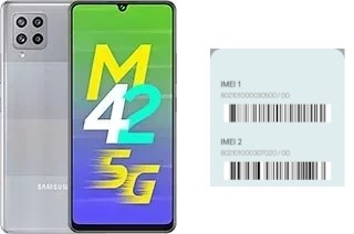 How to find the IMEI code on Galaxy M42 5G