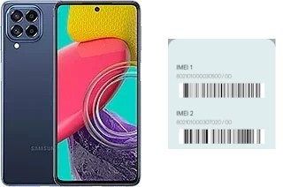 How to find the IMEI code on Galaxy M53