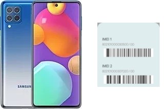 How to find the IMEI code on Galaxy M62