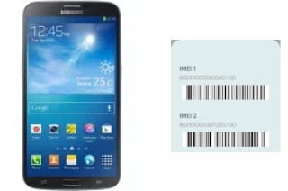 How to find the IMEI code on Galaxy Mega 6.3 I9200