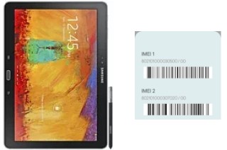 How to see the IMEI code in Galaxy Note 10.1 (2014 Edition)