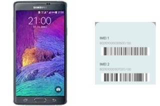 How to see the IMEI code in Galaxy Note 4 Duos