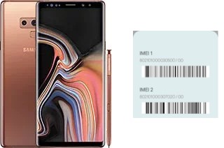 How to see the IMEI code in Galaxy Note9