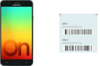 How to see the IMEI code in Galaxy On7 Prime (2018)