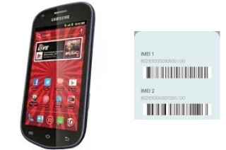 How to see the IMEI code in Galaxy Reverb M950