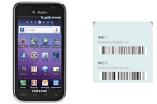 How to find the IMEI code on Galaxy S 4G T959