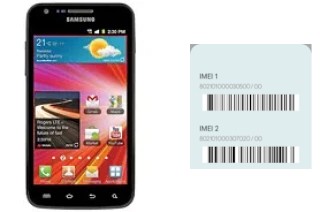 How to see the IMEI code in Galaxy S II LTE i727R