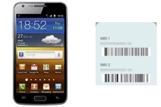 How to find the IMEI code on Galaxy S II LTE I9210