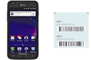 How to see the IMEI code in Galaxy S II Skyrocket i727