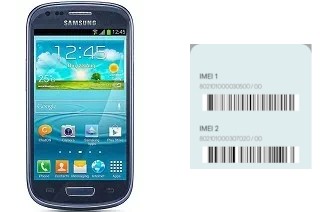 How to see the IMEI code in I8190 Galaxy S III mini