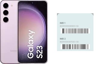 How to find the IMEI code on Galaxy S23