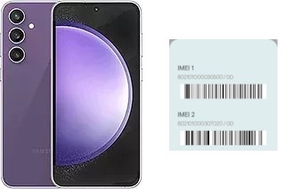 How to find the IMEI code on Galaxy S23 FE