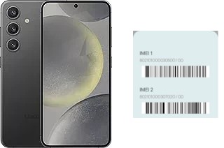 How to find the IMEI code on Galaxy S24