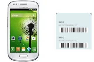 How to find the IMEI code on I8200 Galaxy S III mini VE