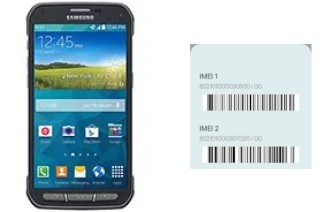 How to see the IMEI code in Galaxy S5 Active