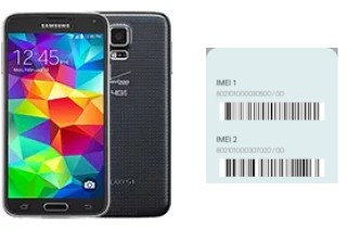 How to see the IMEI code in Galaxy S5 (USA)