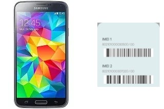 How to see the IMEI code in Galaxy S5 Plus