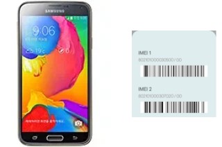 How to see the IMEI code in Galaxy S5 LTE-A G906S