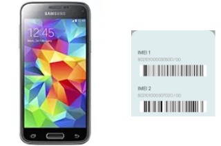 How to find the IMEI code on Galaxy S5 mini Duos