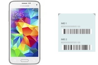 How to see the IMEI code in Galaxy S5 mini