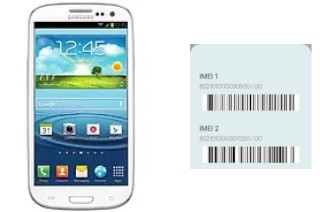 How to find the IMEI code on Galaxy S III CDMA