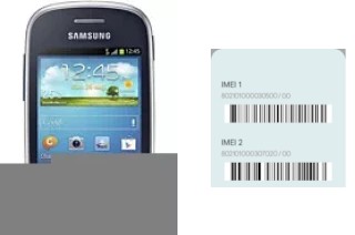 How to find the IMEI code on Galaxy Star S5280