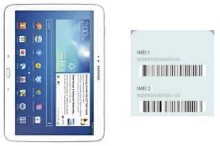 How to see the IMEI code in Galaxy Tab 3 10.1 P5210