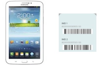 How to find the IMEI code on Galaxy Tab 3 7.0