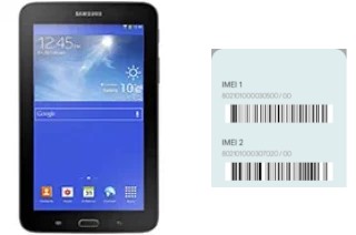 How to see the IMEI code in Galaxy Tab 3 Lite 7.0 3G