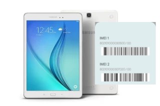 How to find the IMEI code on Galaxy Tab A 9.7