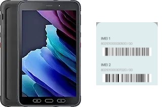 How to find the IMEI code on Galaxy Tab Active3