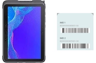 How to find the IMEI code on Galaxy Tab Active4 Pro