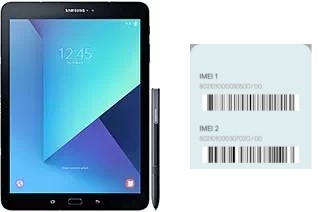 How to see the IMEI code in Galaxy Tab S3