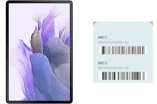 How to find the IMEI code on Galaxy Tab S7 FE