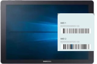 How to see the IMEI code in Galaxy TabPro S