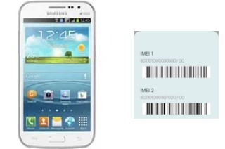 How to find the IMEI code on Galaxy Win I8550