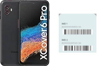 How to find the IMEI code on Galaxy Xcover6 Pro