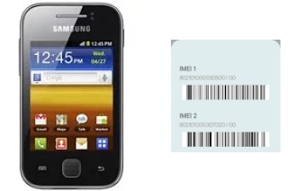 How to see the IMEI code in Galaxy Y S5360