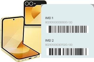 How to see the IMEI code in Galaxy Z Flip6