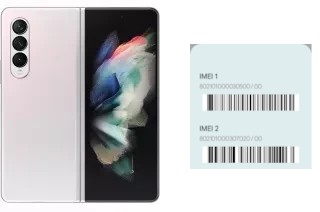 How to find the IMEI code on Galaxy Z Fold3 5G