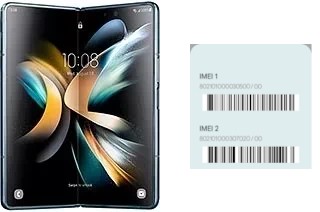 How to find the IMEI code on Galaxy Z Fold4